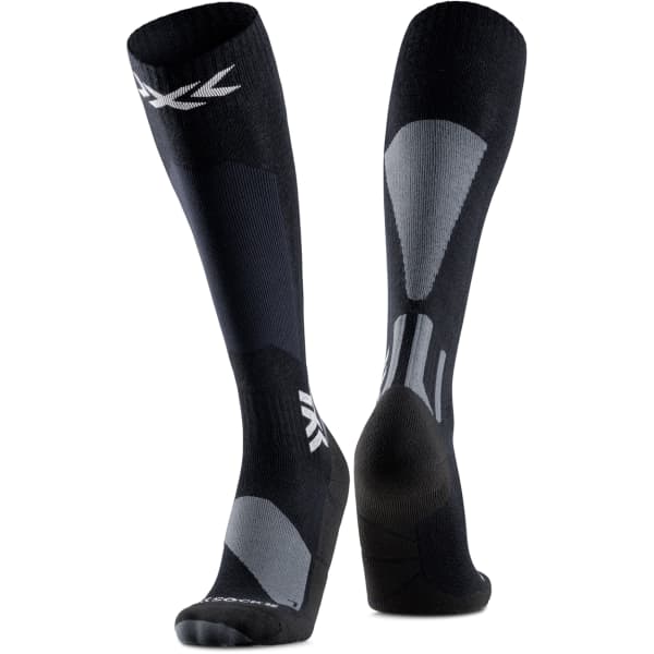 Chaussette de ski X-SOCKS SKI DISCOVER MERINO OTC X BLACK/GREY