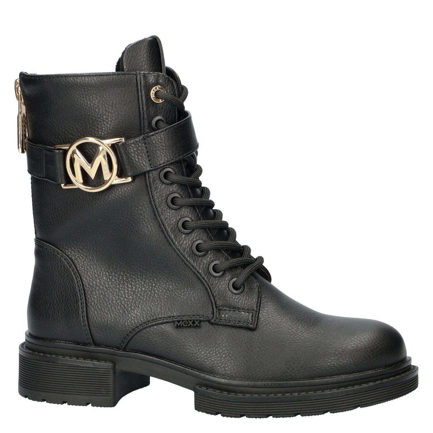 Kimberly dames veterboot Mexx Zwart