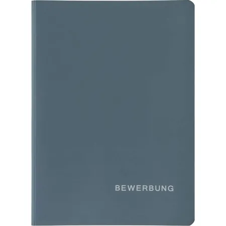 BRUNNEN Bewerbungsmappe, dunkelblau, 3-teilig