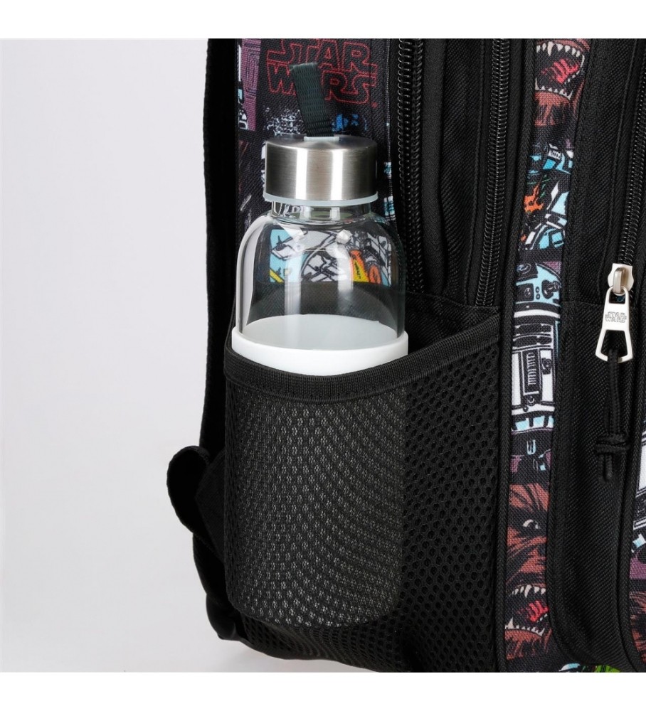Joumma Bags Mochila Star Wars Galactic Team Dos compartimentos con carro negro