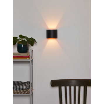 Lucide XIO wandlamp LED dimb. G9 2700K Zwart