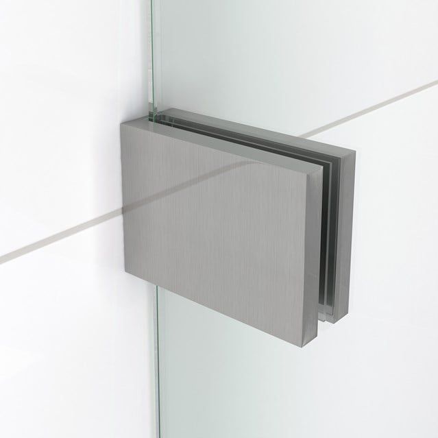 Diamond Douchecabine | 90x50 cm Rvs Helder glas Draaideur Rechthoek