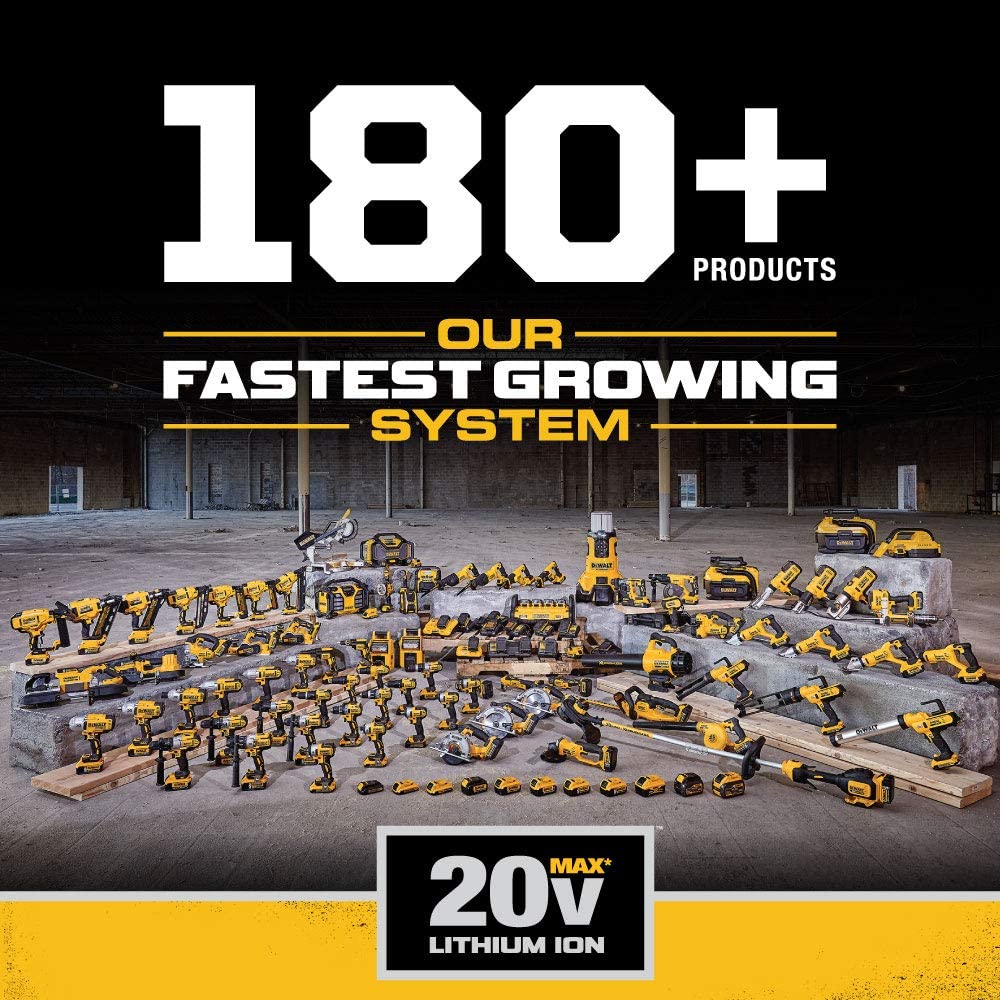 Furadeira/Parafusadeira DEWALT 20V MAX, 3 velocidades, kit premium de 4,0 Ah (DCD980M2)
