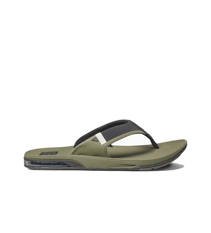 Reef Men Fanning Low Olive Teenslippers