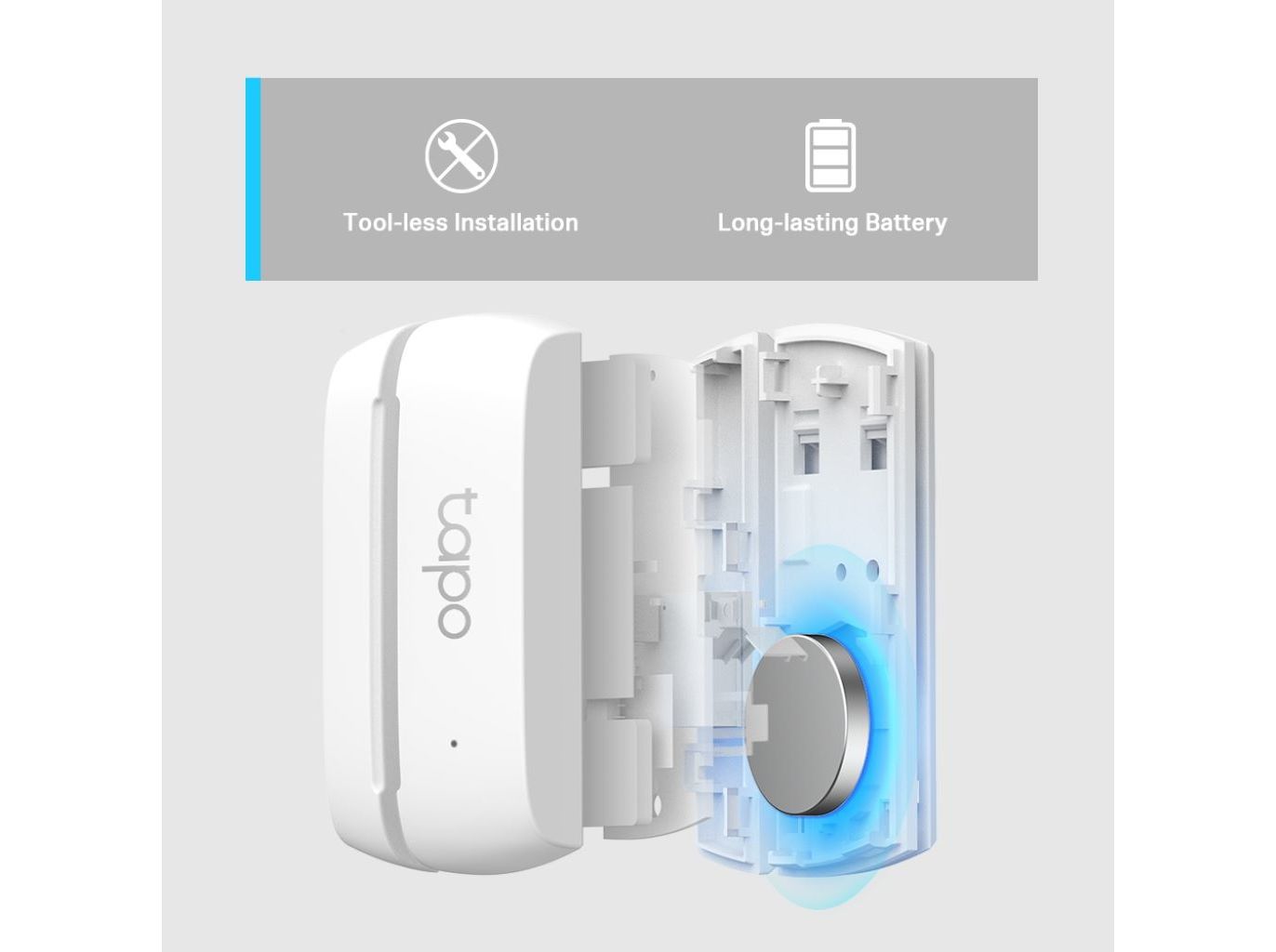 SENSOR PORTAS E JANELAS TP-LINK TAPO T110 BRANCO