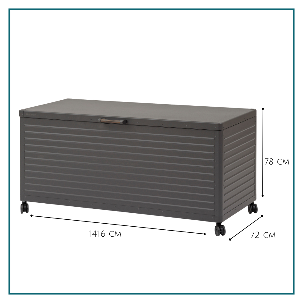 Hesperide HIXA Luxe Opbergbox Tuinkussenbox Soft Close Waterdicht 1...