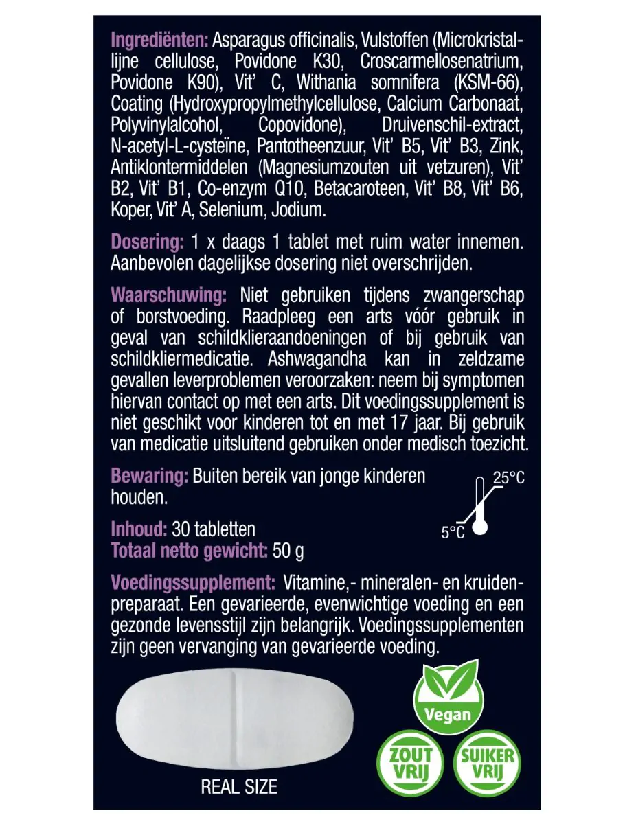 Huid & Hormoon Balans 30 tabletten