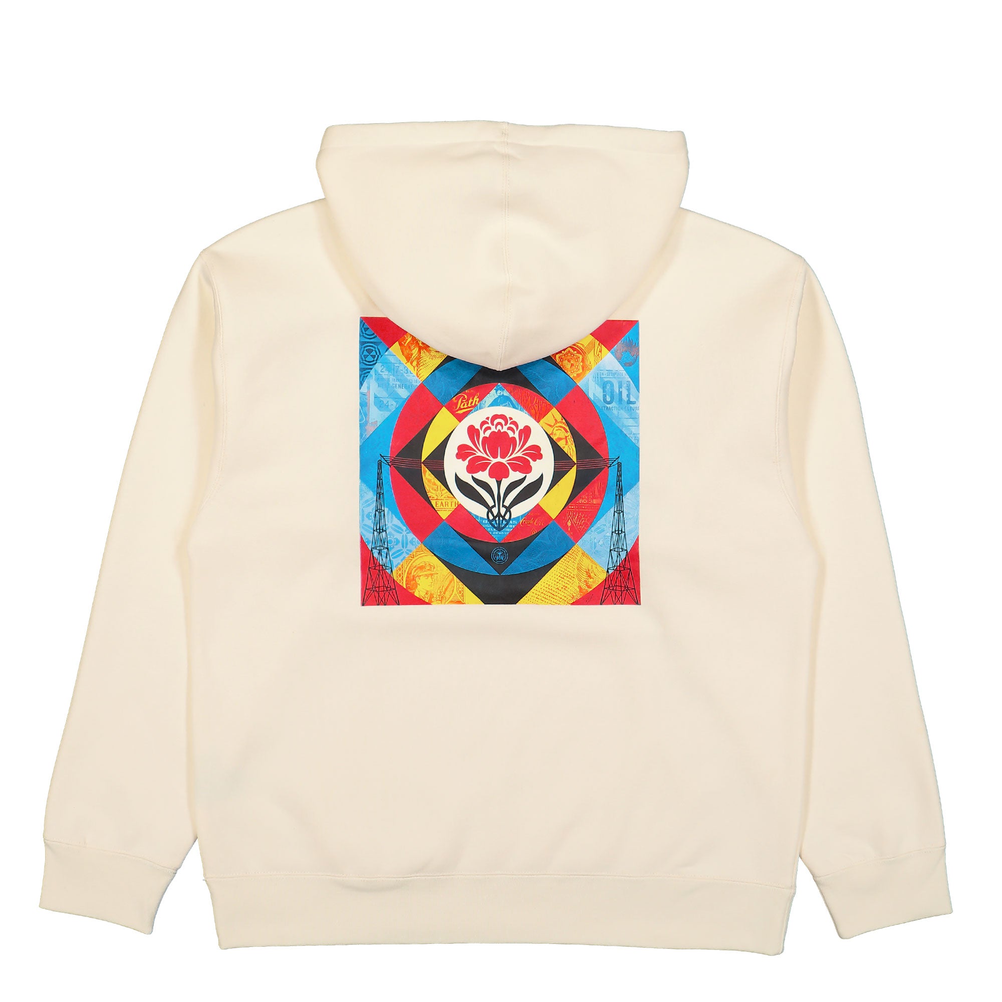 Obey<br>Geometric Power Canvas Hoodie