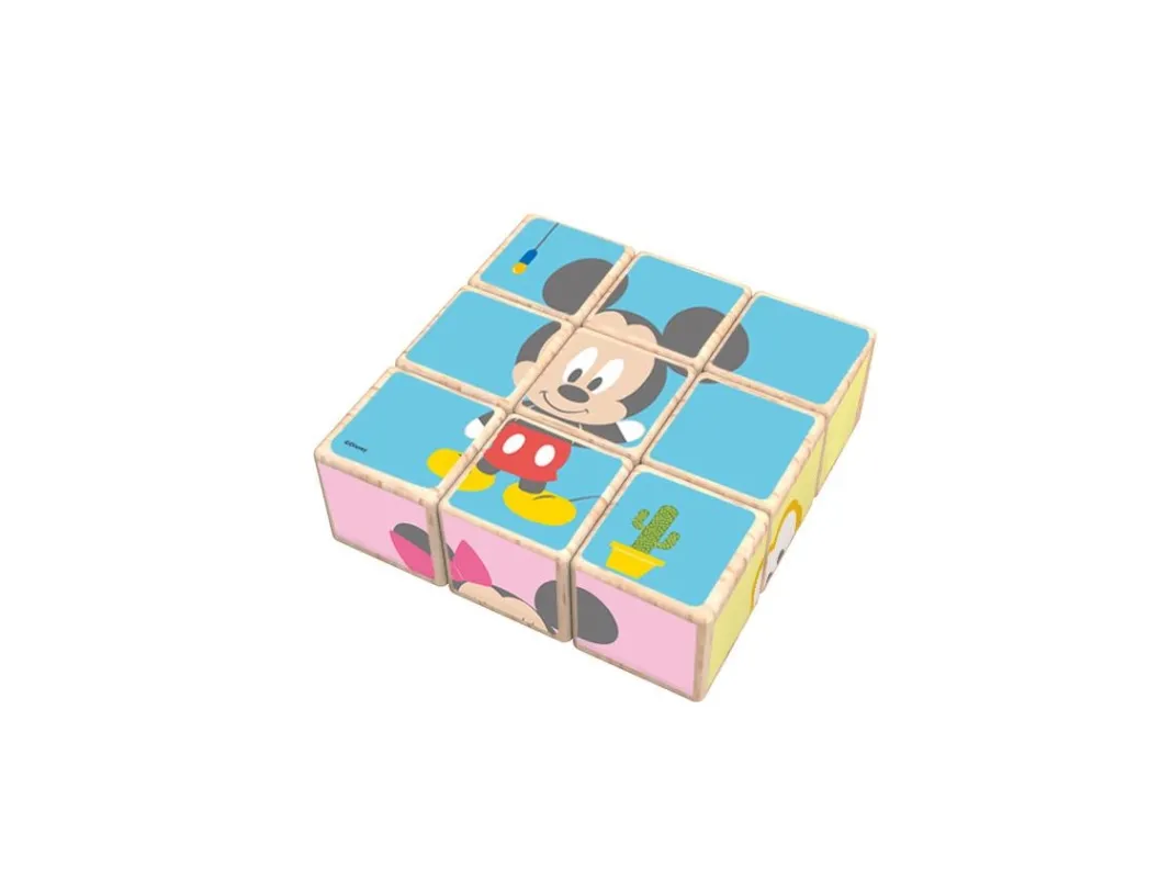 Disney DISNEY WOOD Mickey Block Puzzle
