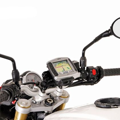 Support GPS SW-MOTECH - pontet de guidon - Noir