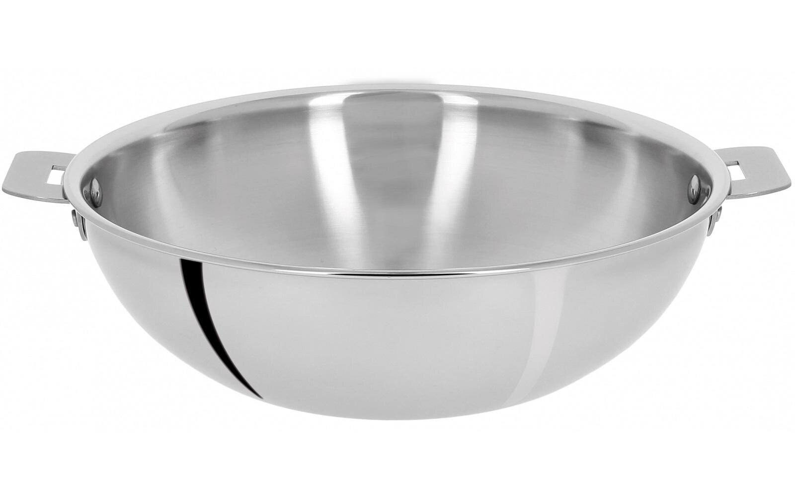 Wok Casteline Amovible 20 cm<br>Wok aus Edelstahl mit abnehmbarem Griff