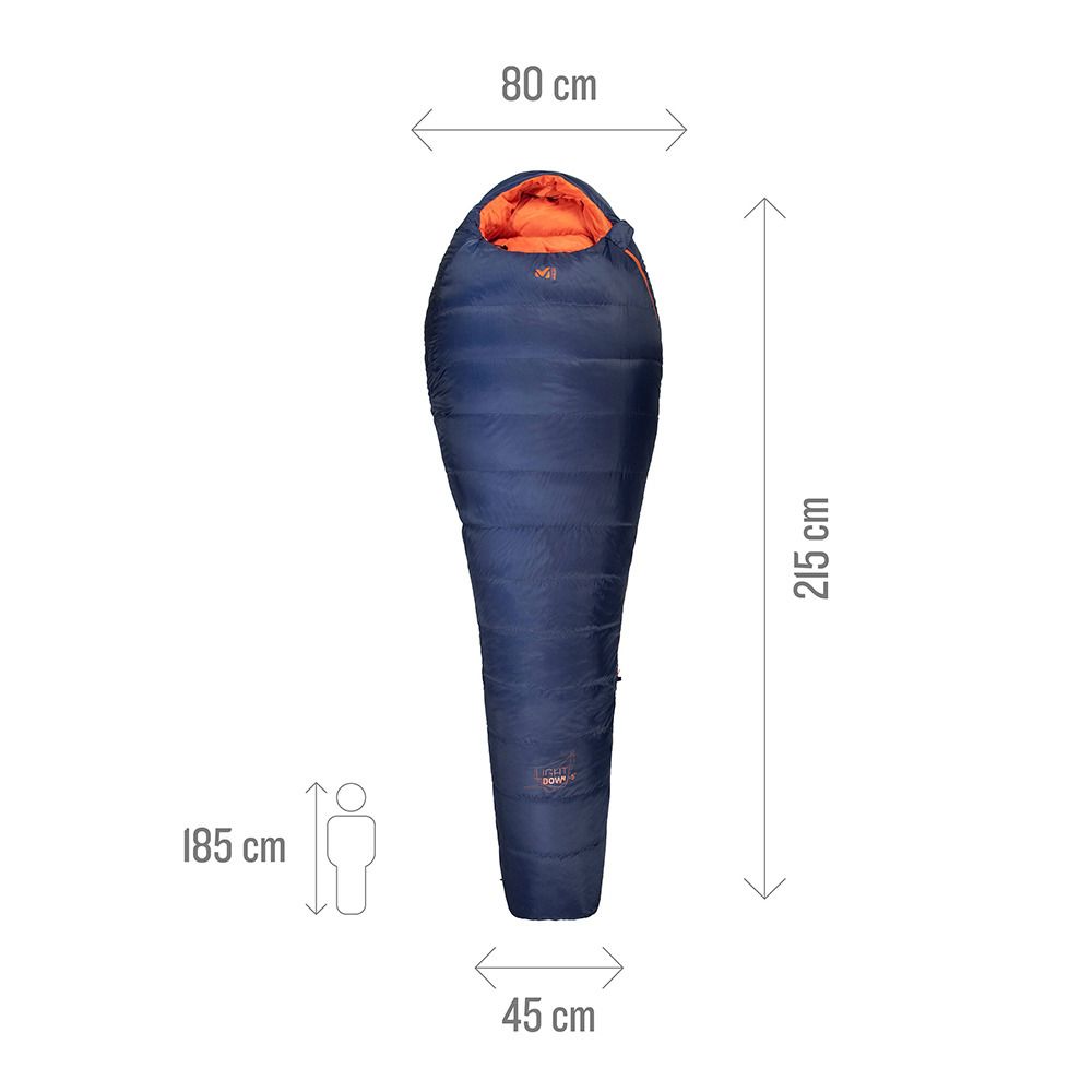 Millet LIGHT DOWN 0°C - Sac de couchage blue depths