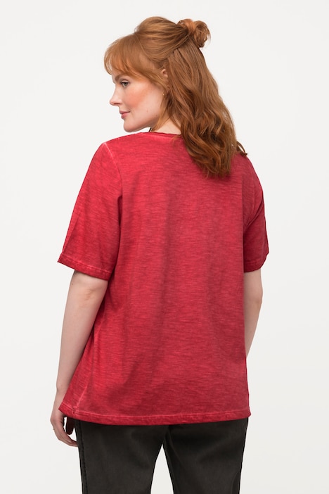 Trachten-T-Shirt, Hirsch, Classic, Rundhals, Halbarm
