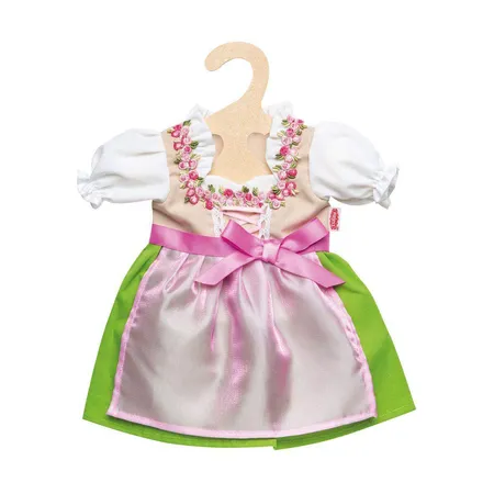 Heless Dirndl für Puppen, Heidi, Größe 28 35 cm