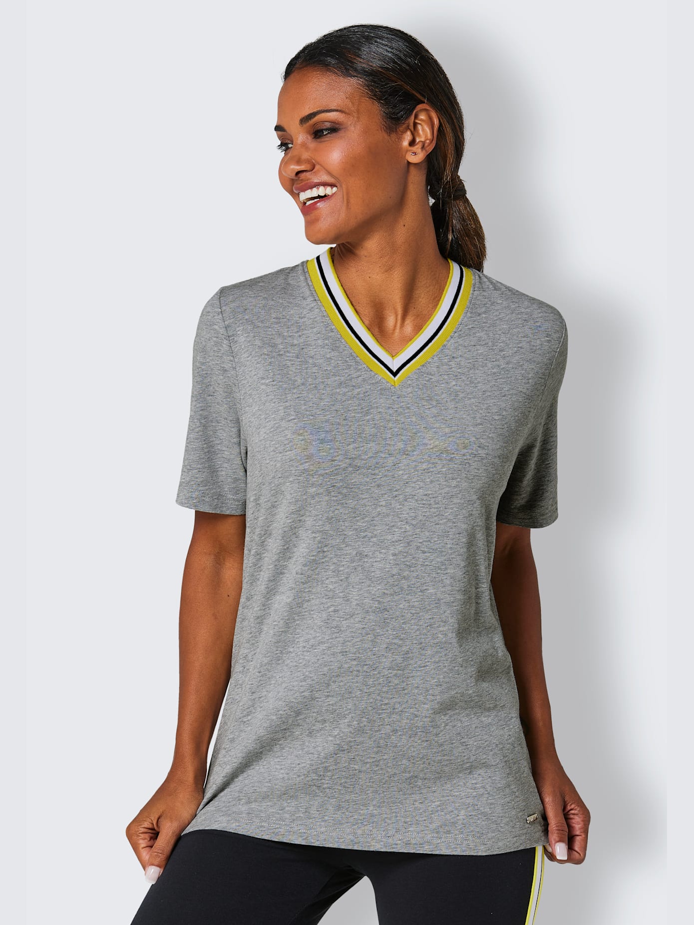 T-shirt jersey fin