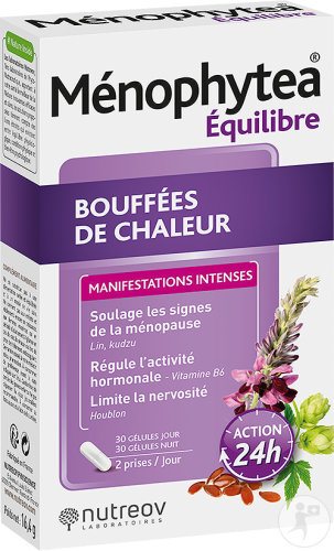 Nutreov Ménophytea Équilibre Bouffées De Chaleur 40 Gélules