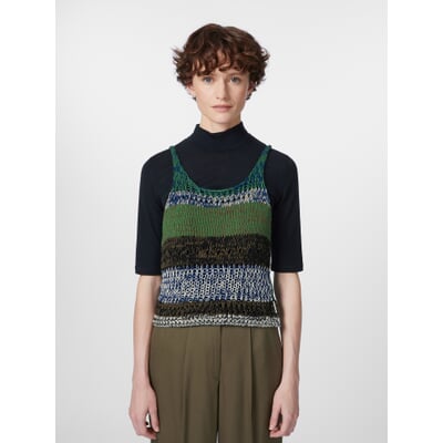 Damen-Strickpullunder, Multicolor