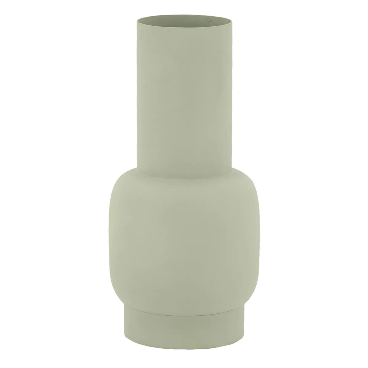 Aubry Gaspard Vase - Metal Sauge