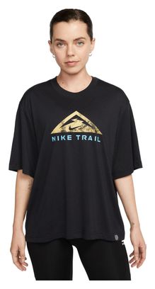 T-Shirt Nike Dri-Fit Trail Noir Femme