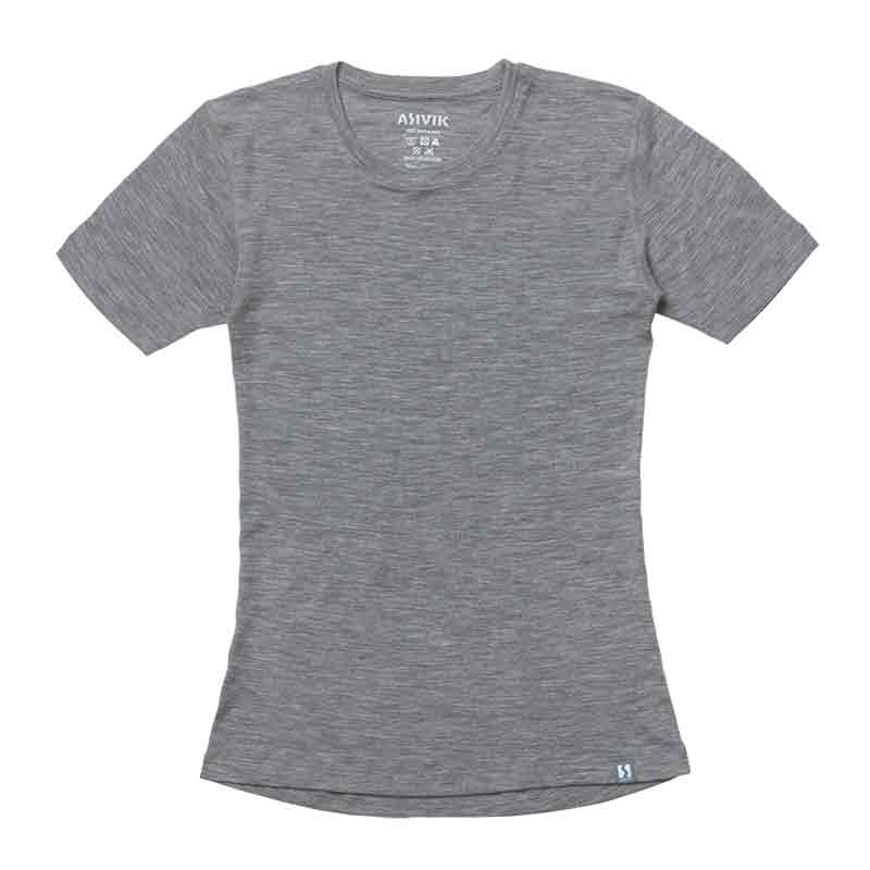 Asivik Wool T-shirt, dame - Spejder Sport