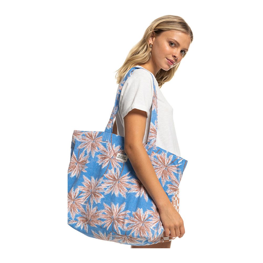 Roxy SWEETER THAN HONEY - Sac fourre-tout Femme azure blue palm isla