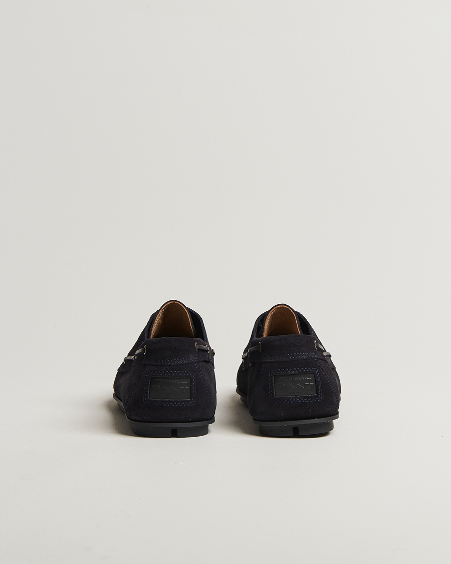 GANT Wilmon Suede Moccasin Marine