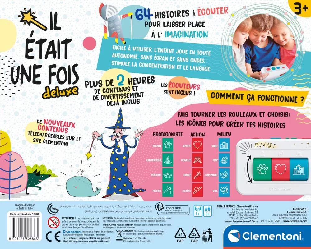 IL ETAIT UNE FOIS - MON CONTEUR D'HISTOIRE AVEC ECOUTEURS