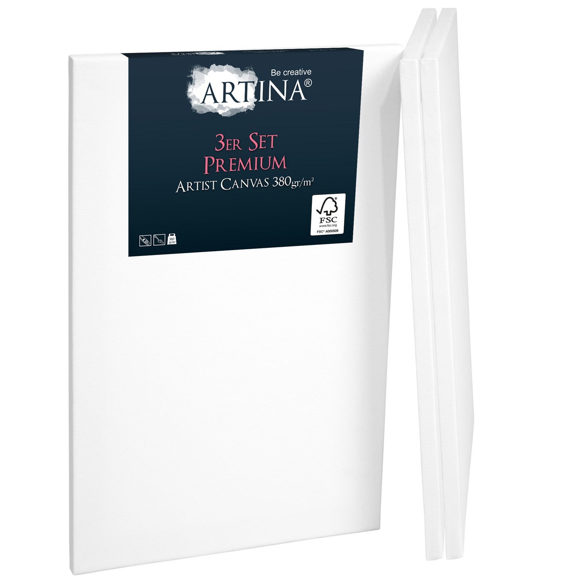 Artina Premium Spiraalframe 30x40cm FSC (3-delige set)