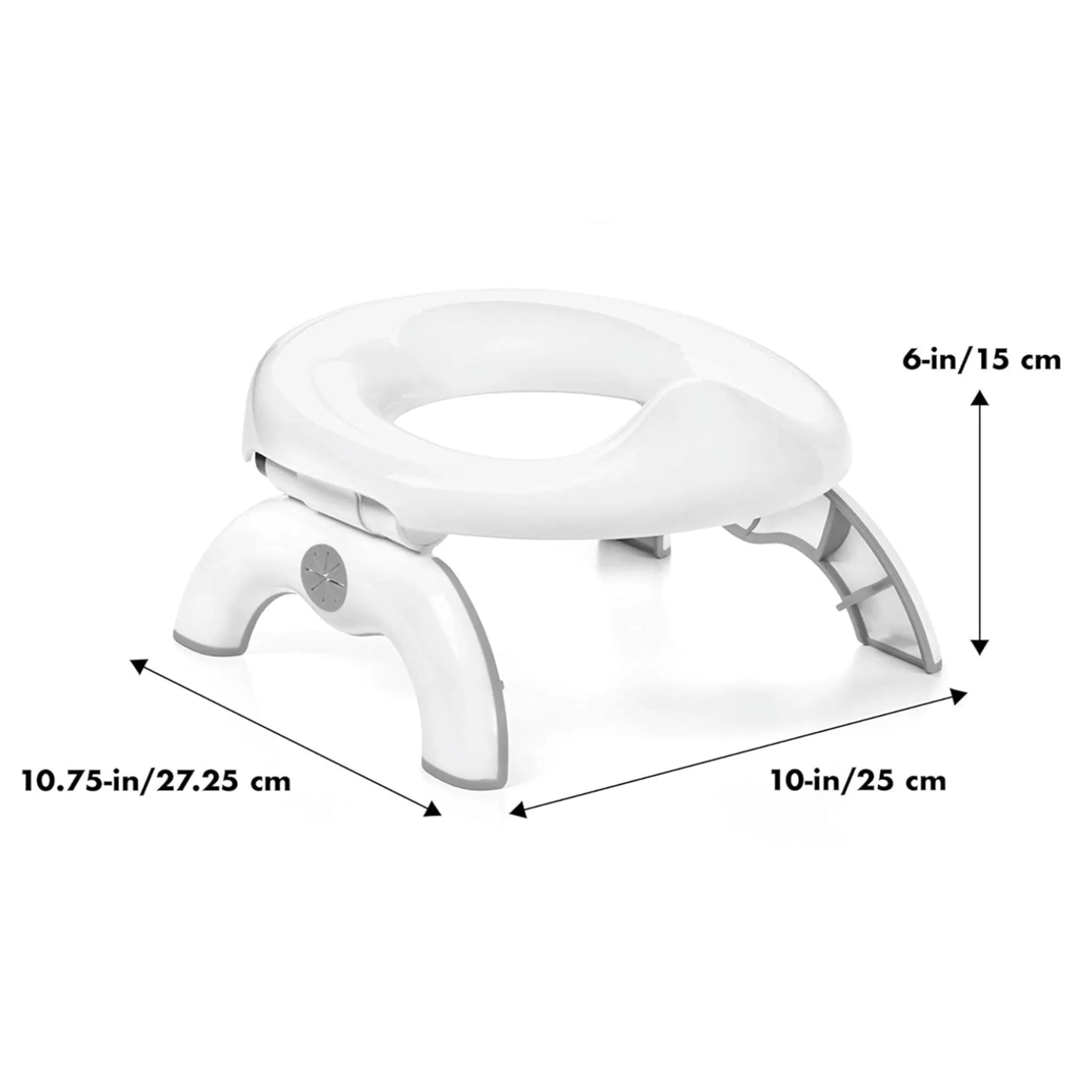 Oxo Tot Pot de Voyage 2-in-1 Go Potty™ + Sacs de recharge - Gris