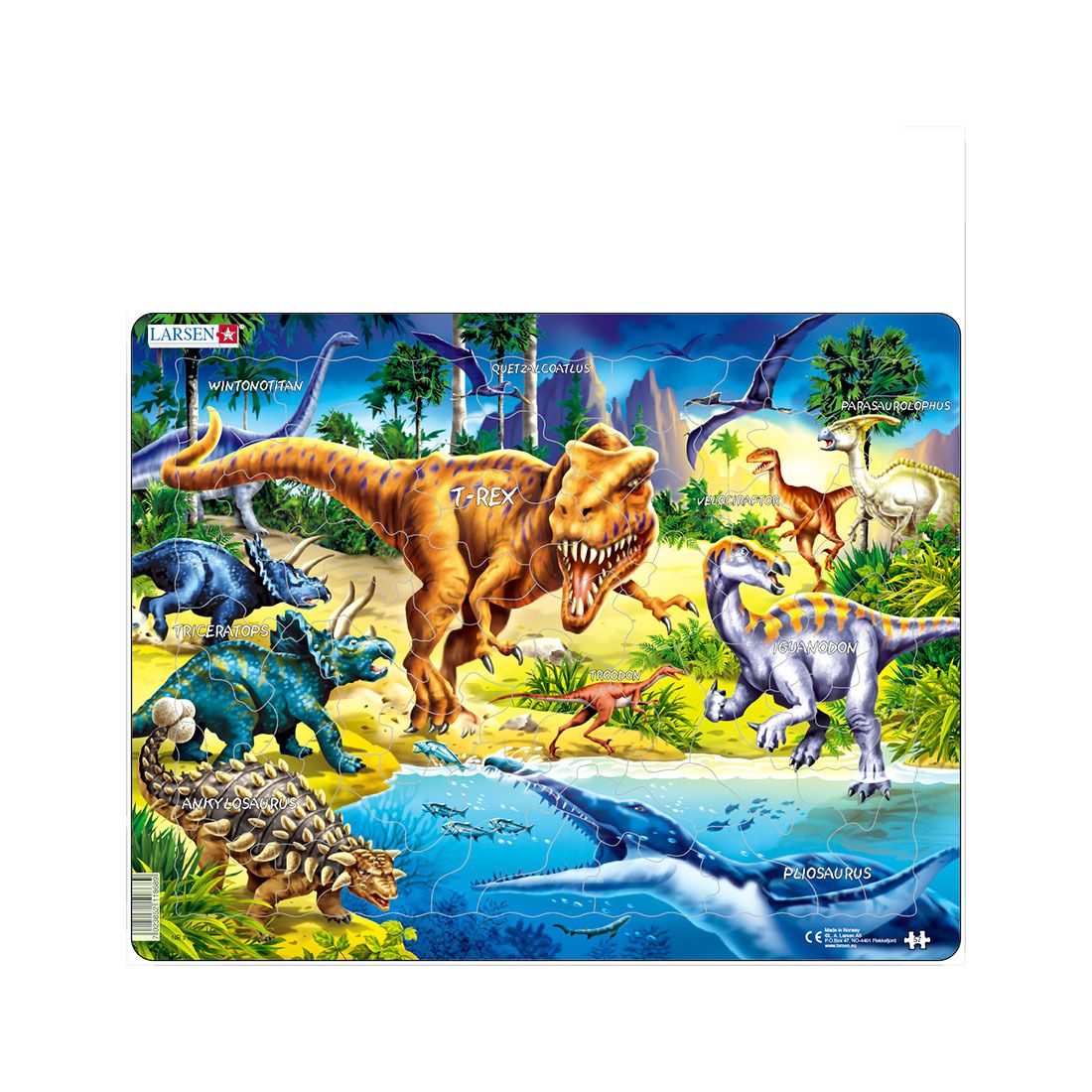 Platepusle Maxi T-Rex dinosaur 57 biter