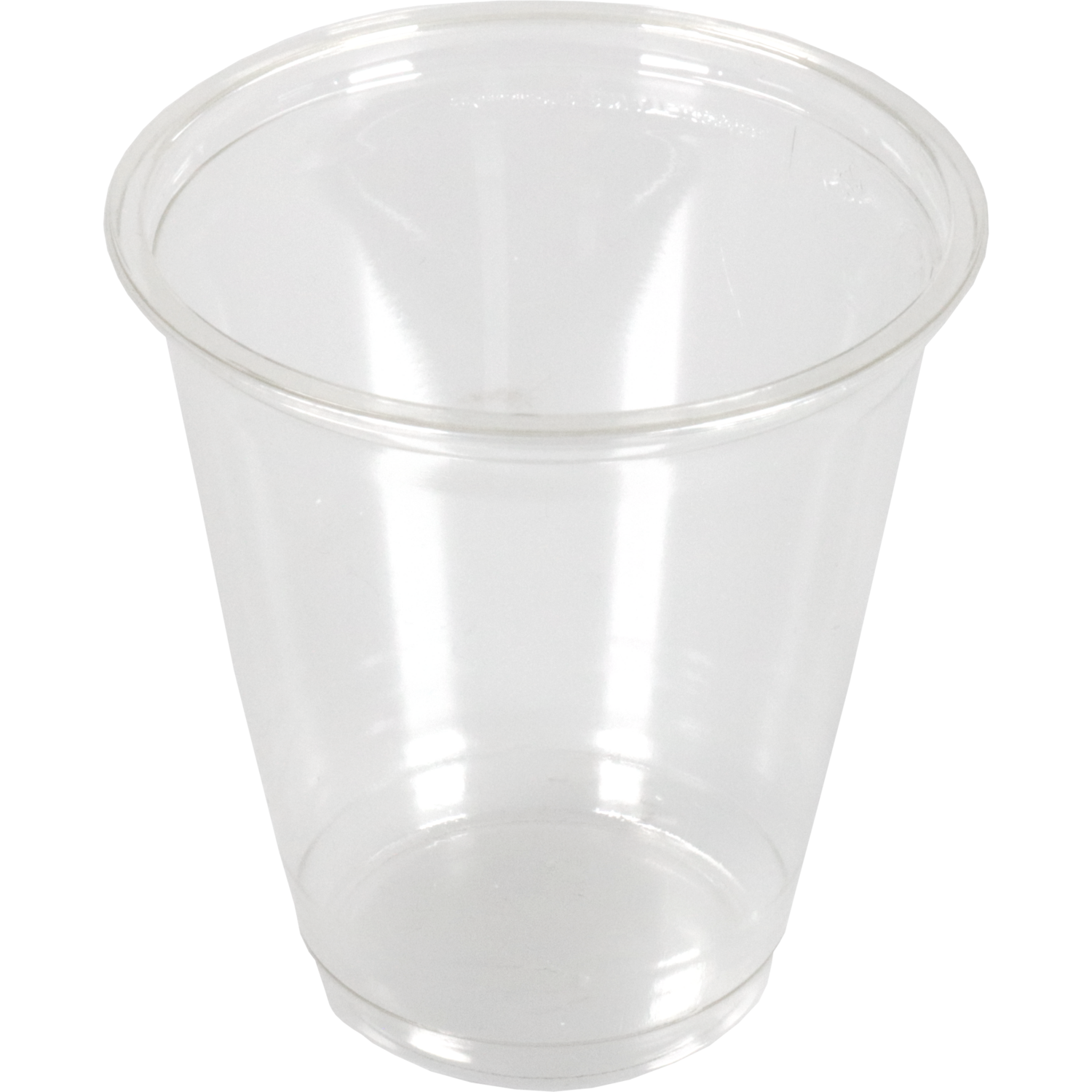 Glas, gerecycled PET, 228ml, 82mm, transparant