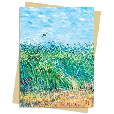 Wheatfield With A Lark Card