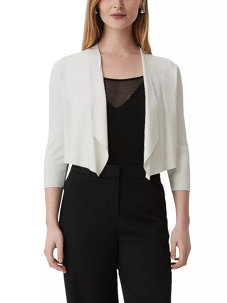 COMMA Strickjacke creme
