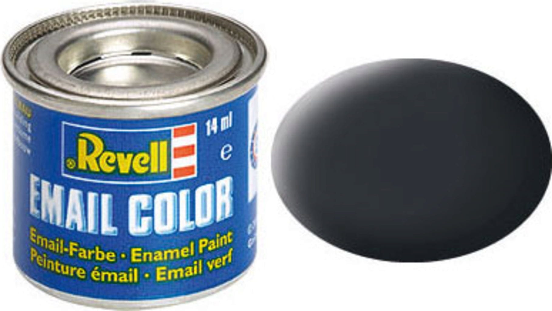 Revell  Email Color anthrazit, matt, 14 ml    Die beliebten Farben von Revell in 89 verschiedenen Farbtönen