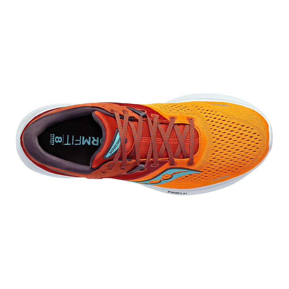 Saucony RIDE 16 - Chaussures running Homme marigold/lava