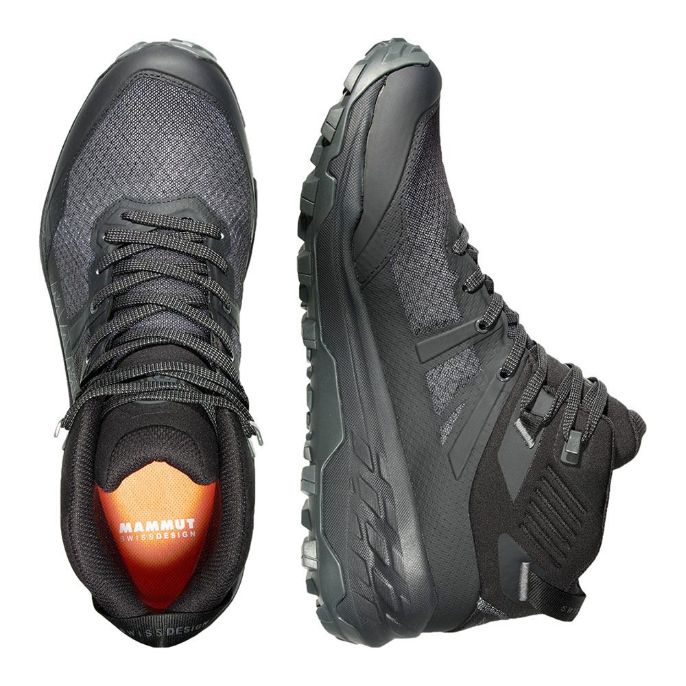 Mammut SERTIG II MID GTX - Chaussures de randonné Homme black