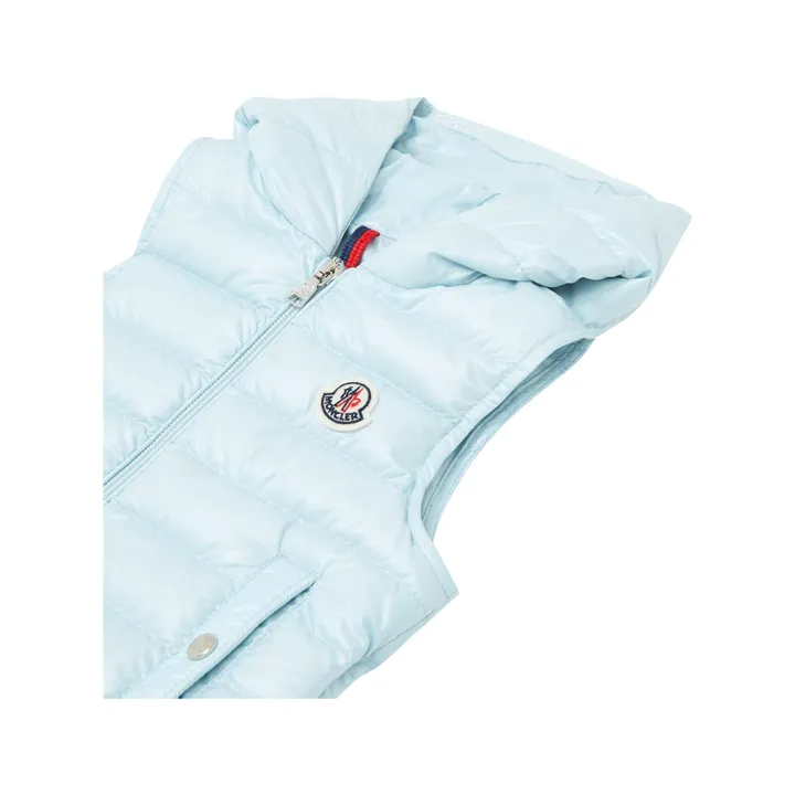 Moncler Doudoune Sans Manches Couronne | Bleu Clair