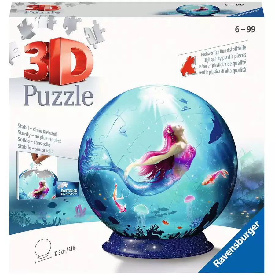 Ravensburger Puzzle-Ball Bezaubernde Meerjungfrauen bunt