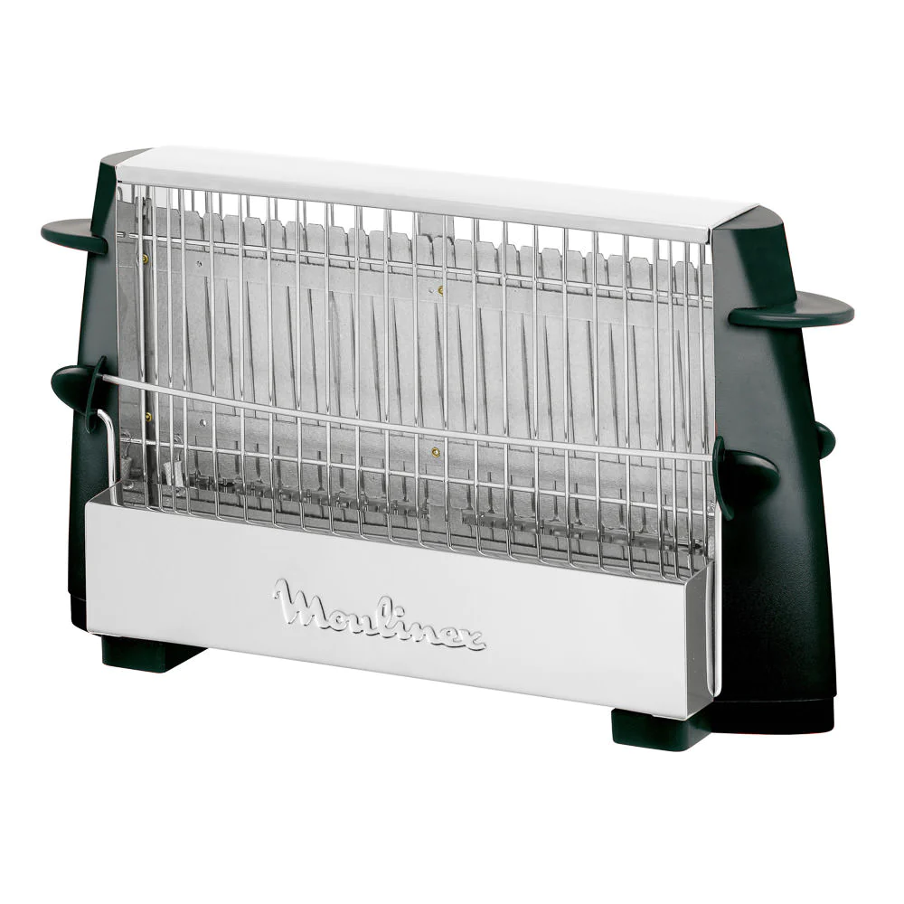 Toaster inox noir Moulinex