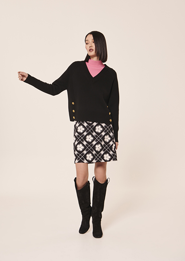 Pull Promessenoir en laine