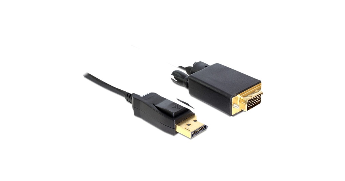 DeLOCKDisplayPort > DVI 24+1 adapter  (Zwart, 5 meter)