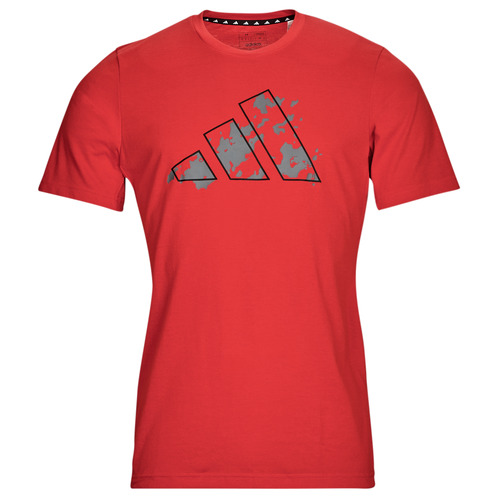 adidas Performance - TR-ES+ TEE - Rouge / Gris