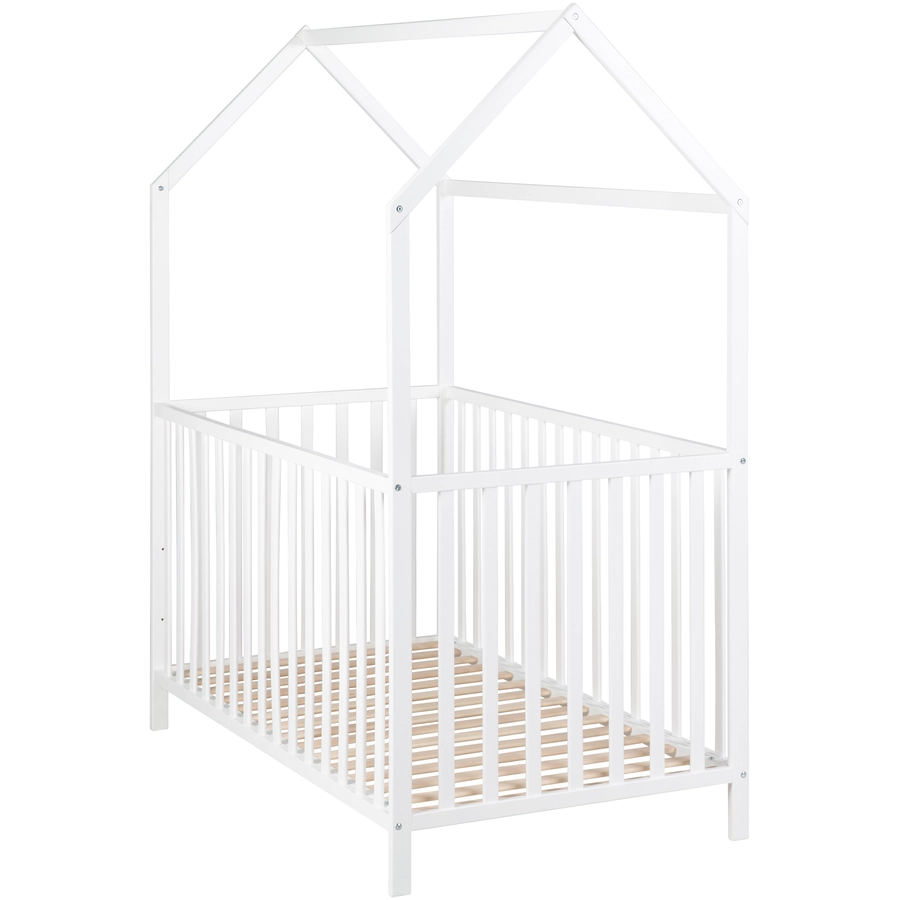 kindsgard Hausbett lillehus 70 x 140 cm weiß
