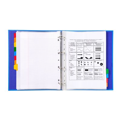Exacompta Nature Future - Intercalaire 12 positions - A4 Maxi - carte blanche
