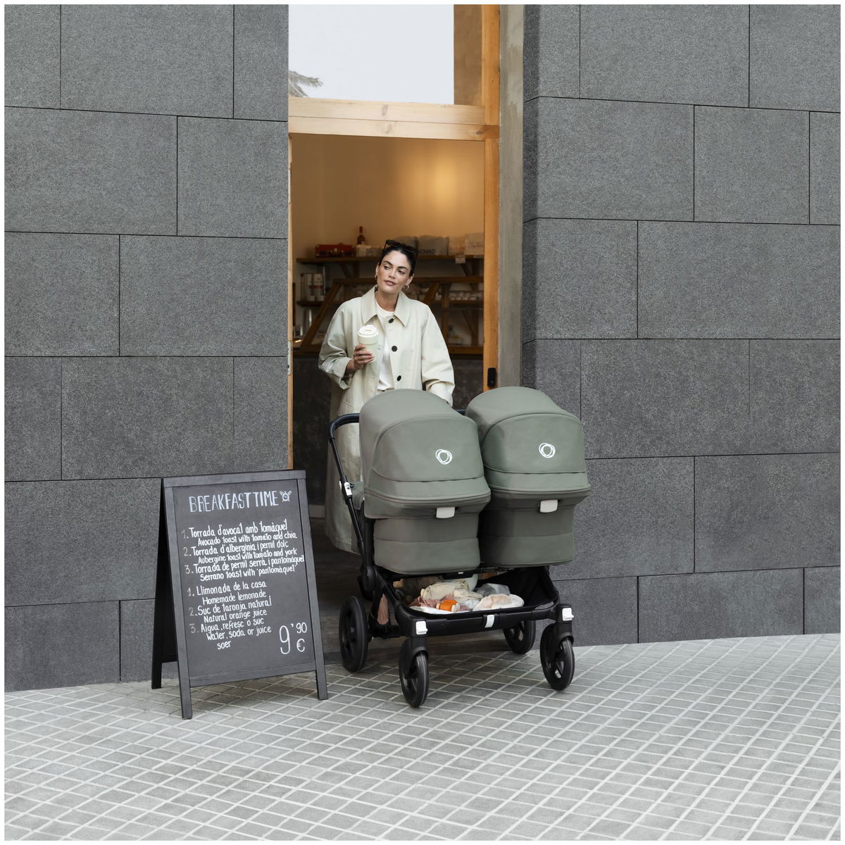 bugaboobugaboo   Donkey 5 Twin Ultimate Bundle graphite/grey melange
