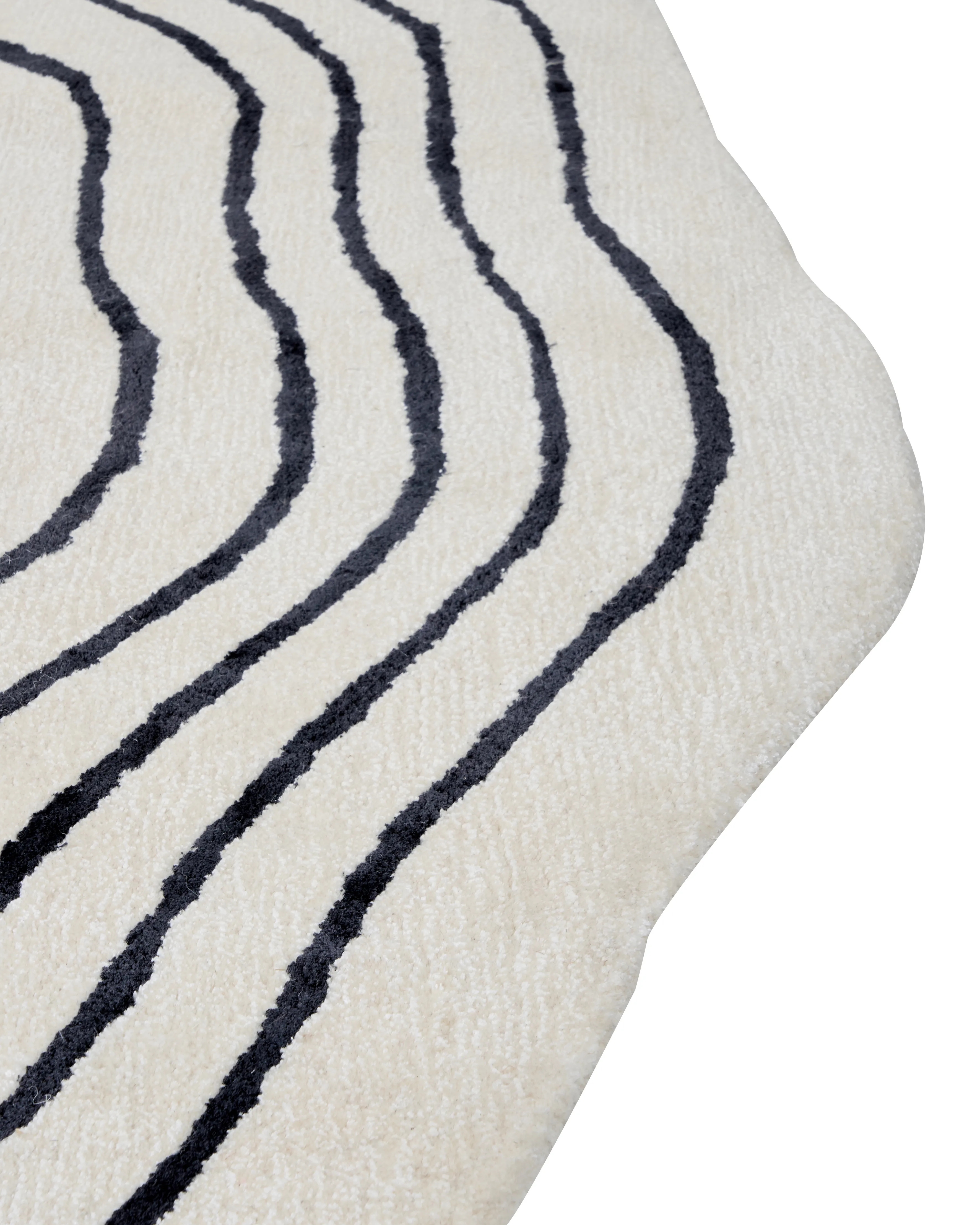 Vloerkleed RAMZAN Beige 200 x 300 cm Viscose