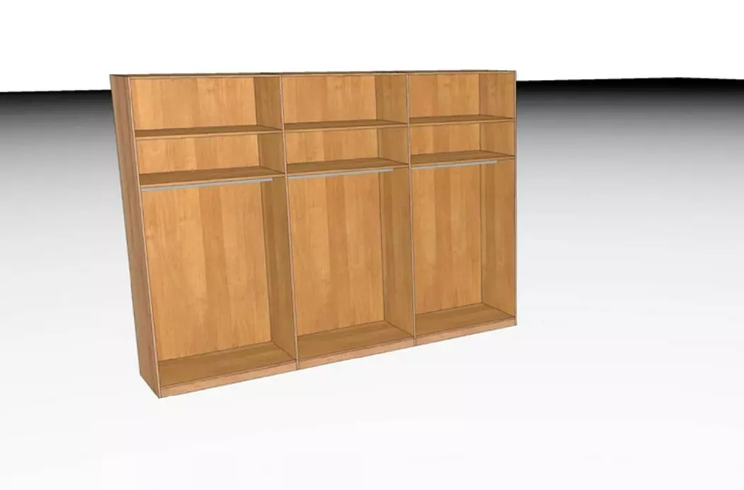 Kleiderschrank Kiruna 300 x 217 cm