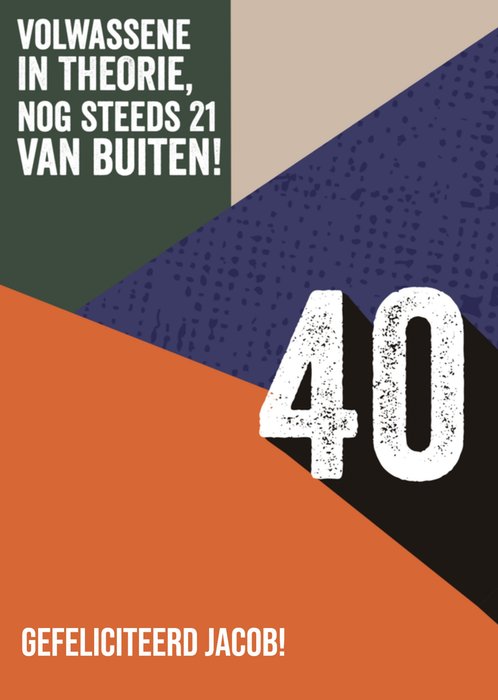 Greetz | Verjaardag | 40 | Naam
