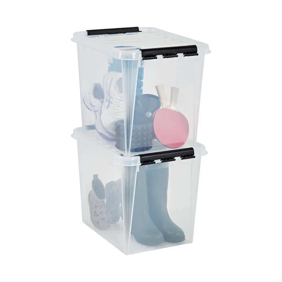 SmartStore Stevige Opbergbox 52L Set van 2 - 50x39x41cm