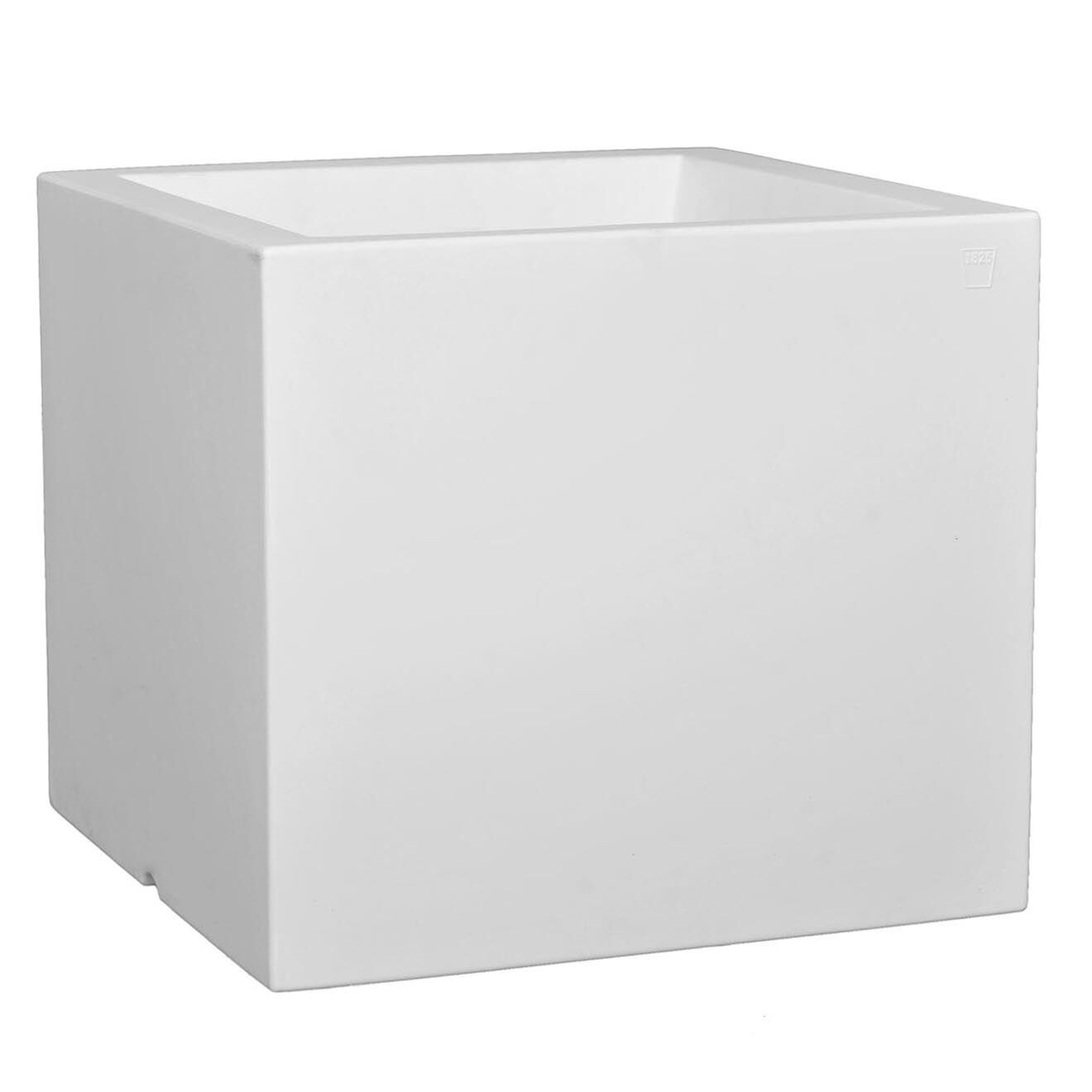 Serralunga Pot Cubotti Design par Nat Wave blanc - 50x44x50 cm